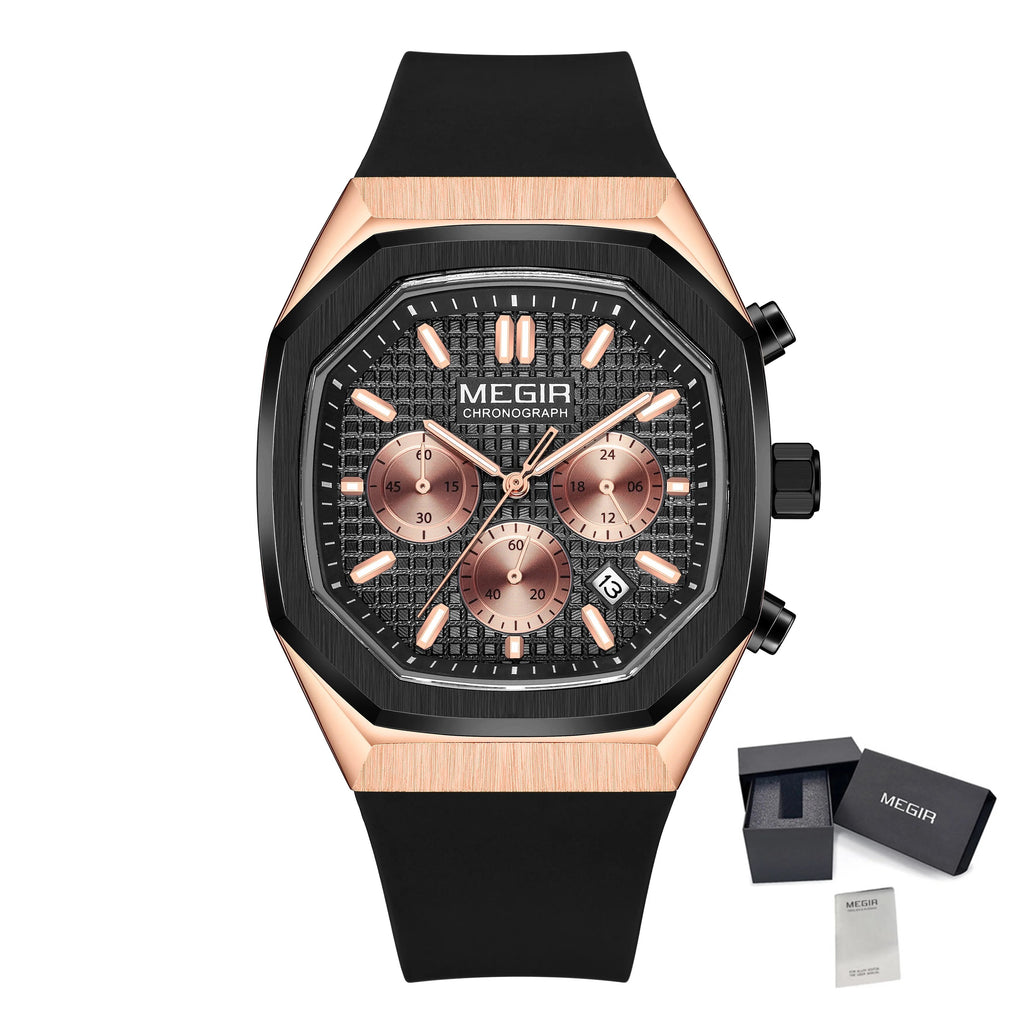 Rose Gold and Black PVD