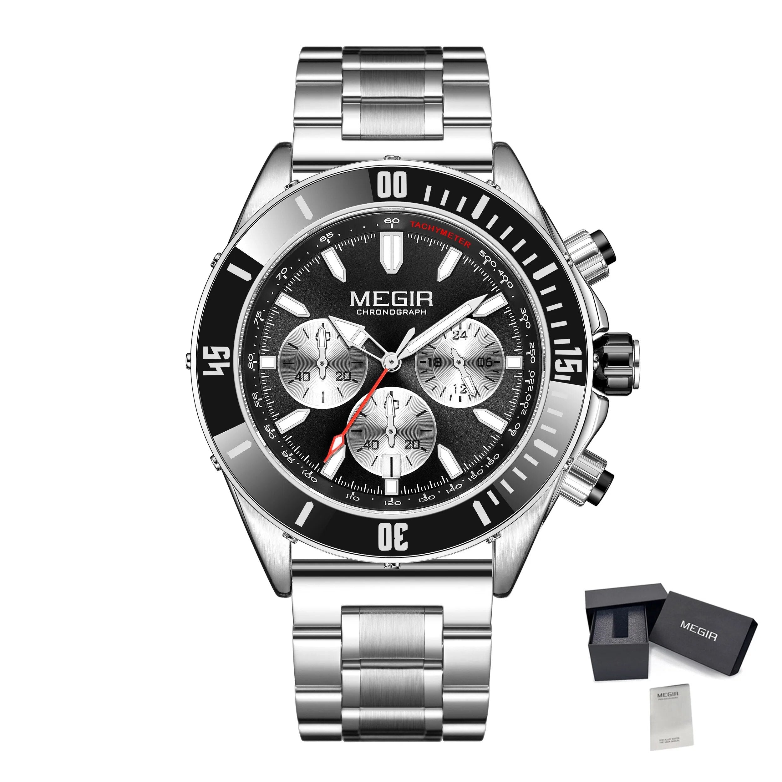 Watch with Black Dial