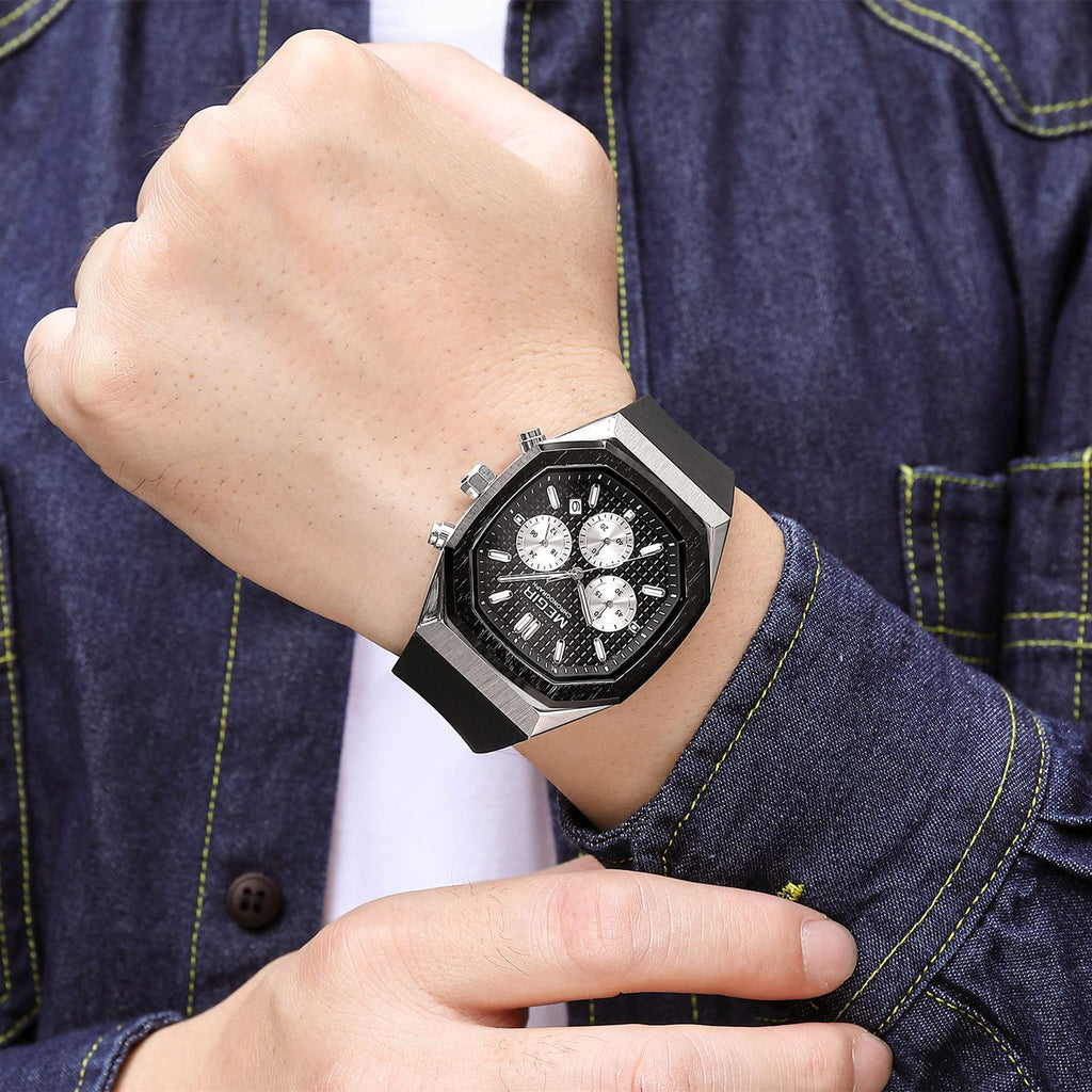 Rose Gold and Black PVD