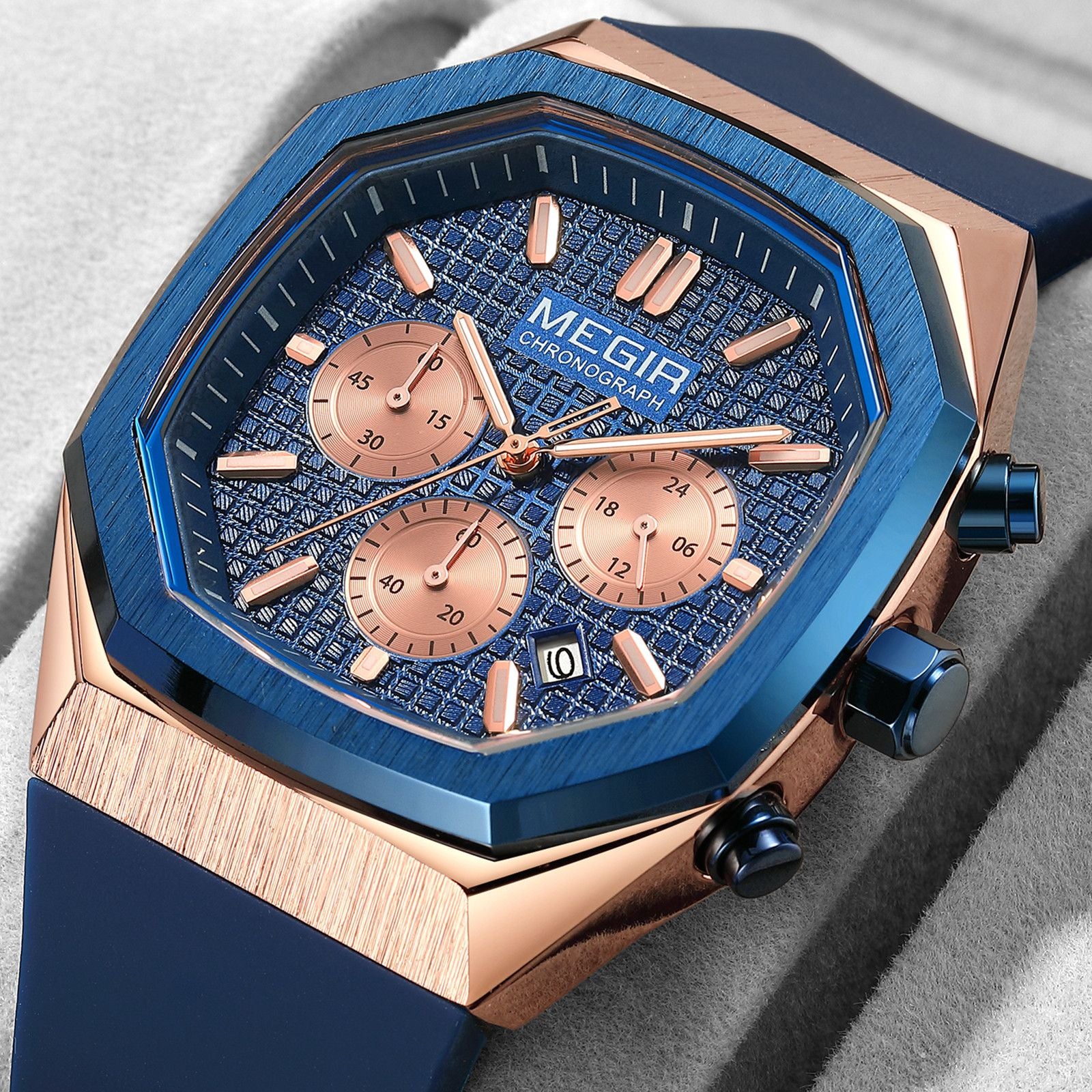 Rose Gold and Black PVD