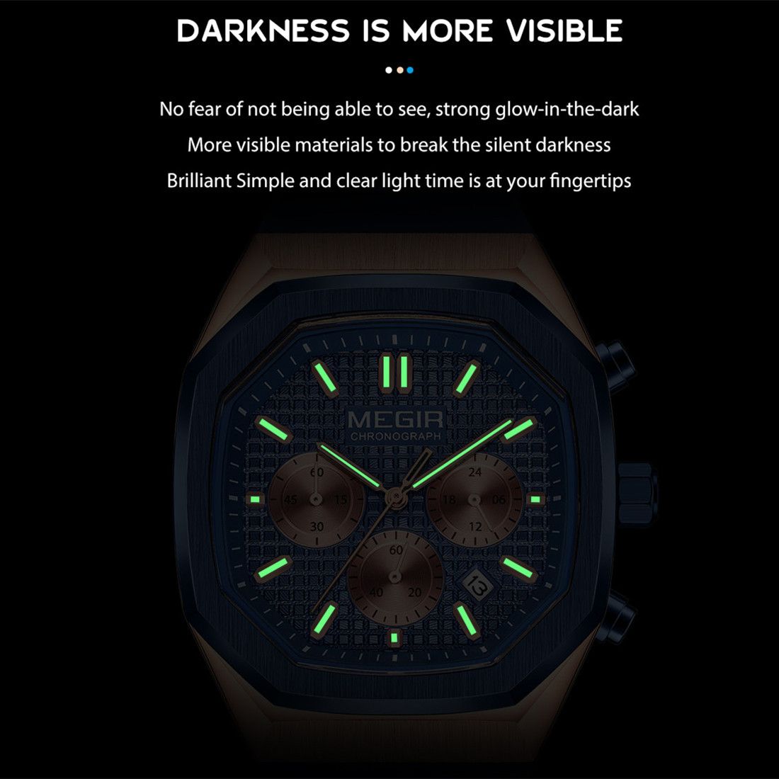 Rose Gold and Black PVD