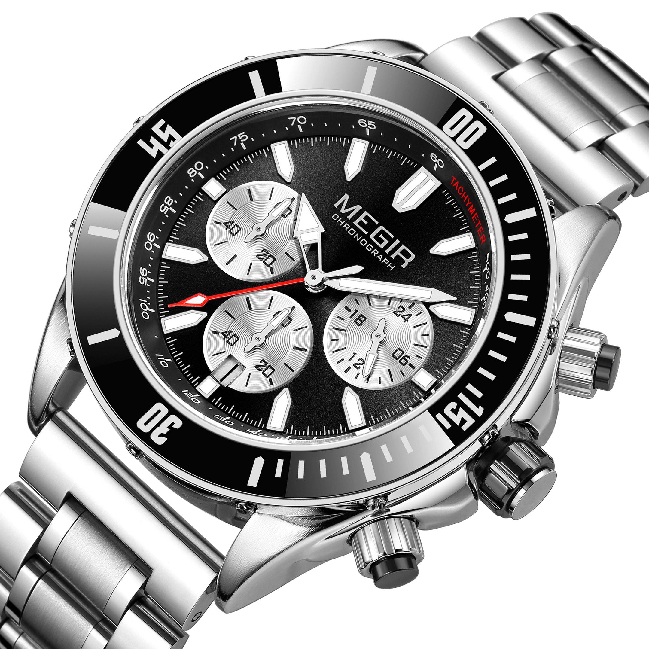 Watch with Black Dial
