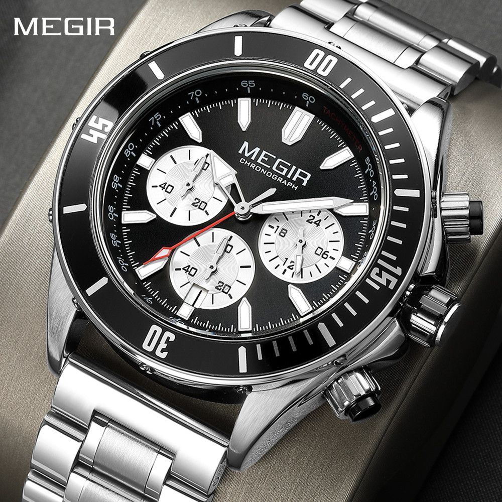 Watch with Black Dial