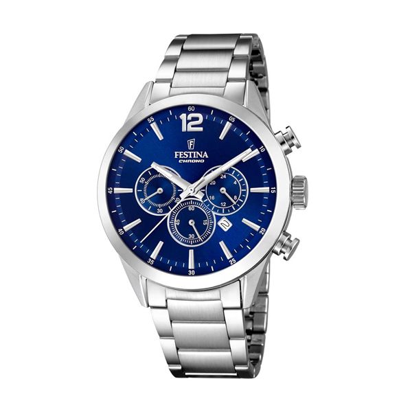Festina Chronograph – Deep Blue Dial